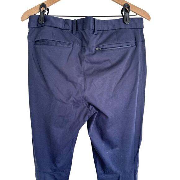 Banana Republic Slim Luxe City Pant Preppy Navy 34"x32" - Picture 7 of 9